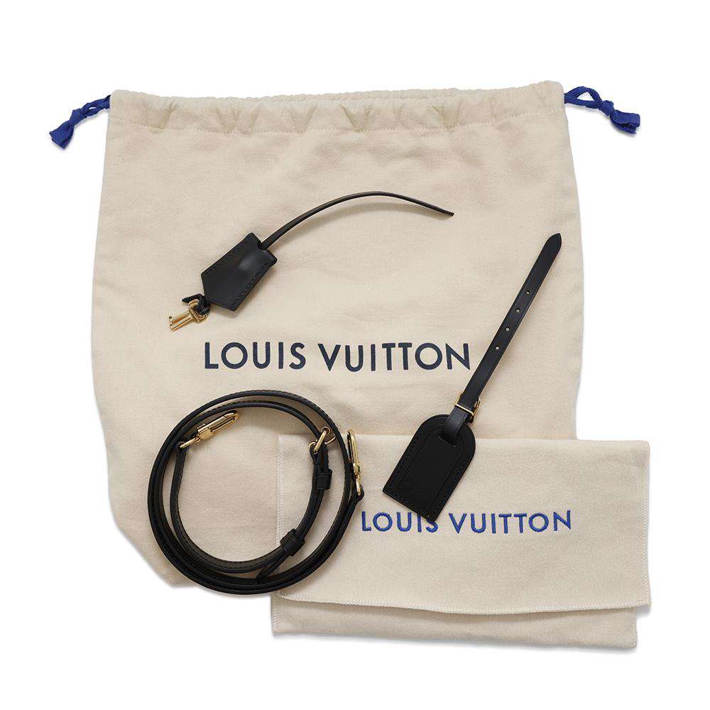 LOUIS VUITTON Petite Vallees NoirM47164 Monogram Reverse Canvas