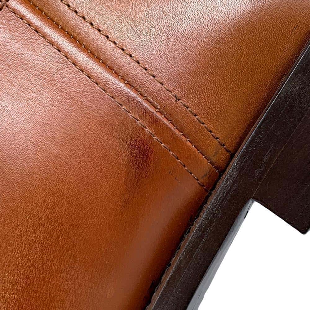PRADA Knee-high boots Brown1W175M Leather Size 38