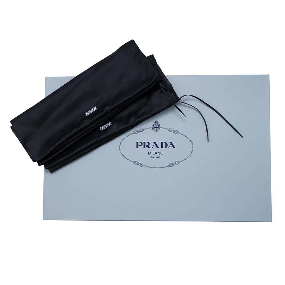 PRADA Knee-high boots Brown1W175M Leather Size 38