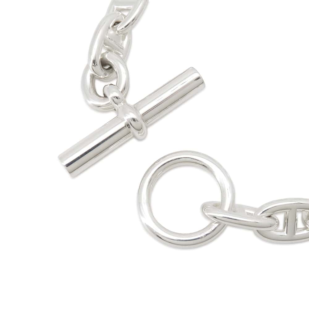 HERMES Chaine d'Ancre Bracelet 15 frames Size MM SV925