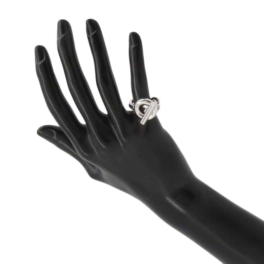 HERMES Croisette Ring Size 49/#9 SV925