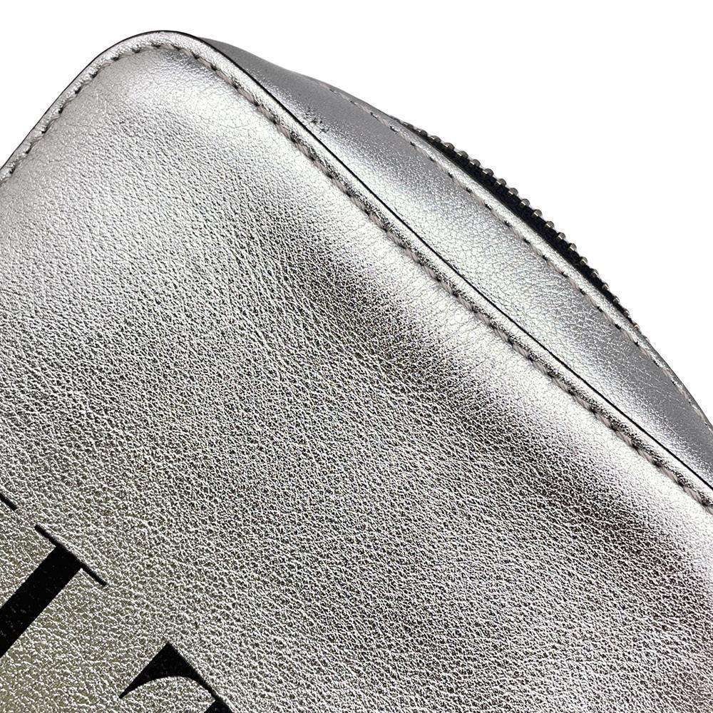 Valentino Garavani VLTN Shoulder Bag Silver5Y2B0943 Leather