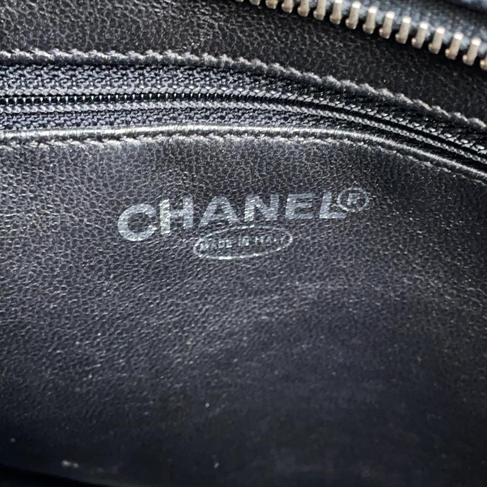 CHANEL Medallion Tote BlackA01804 Caviar Leather