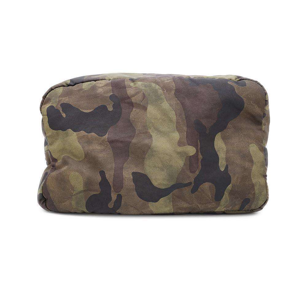PRADA Camouflage 2WAY Handbag Black/GreenBR4521 Nylon