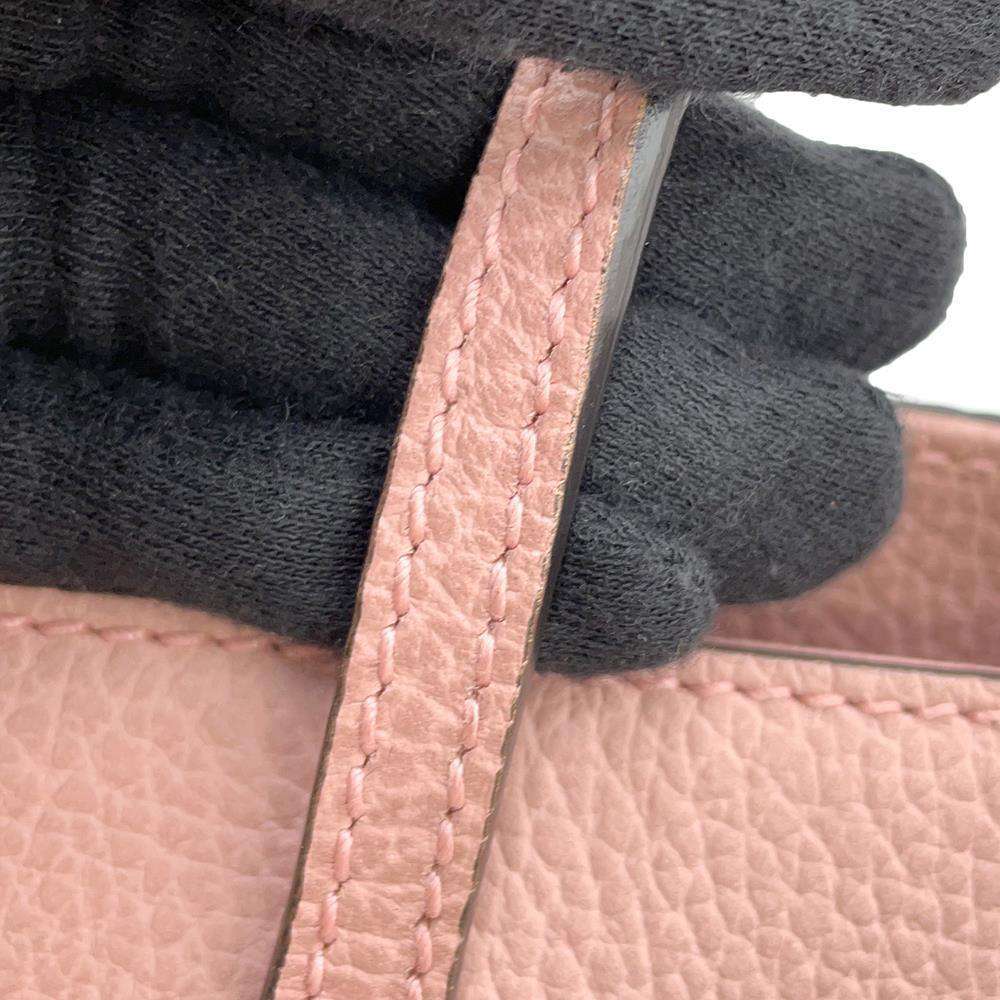 GUCCI Swing Mini Handbag Pink368827 Leather
