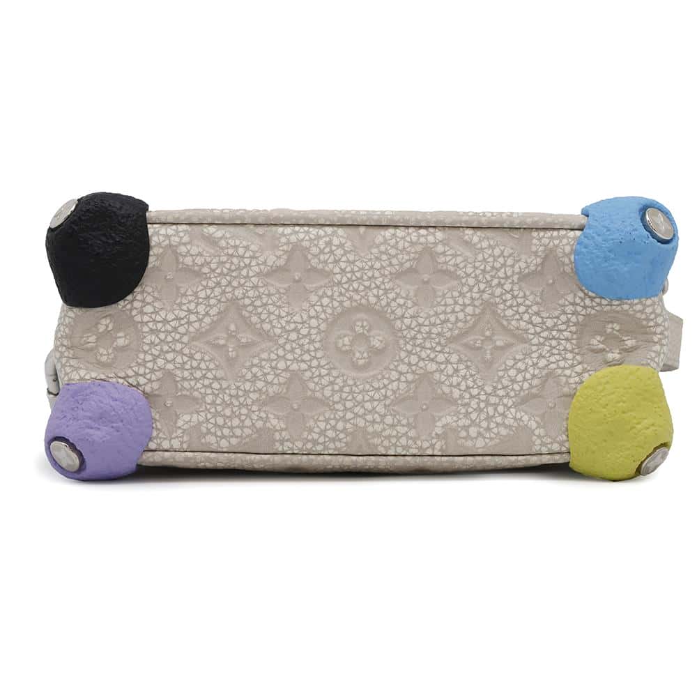 LOUIS VUITTON Climbing Mini Soft Trunk Gray/MulticolorM81606 Monogram・Taurillon
