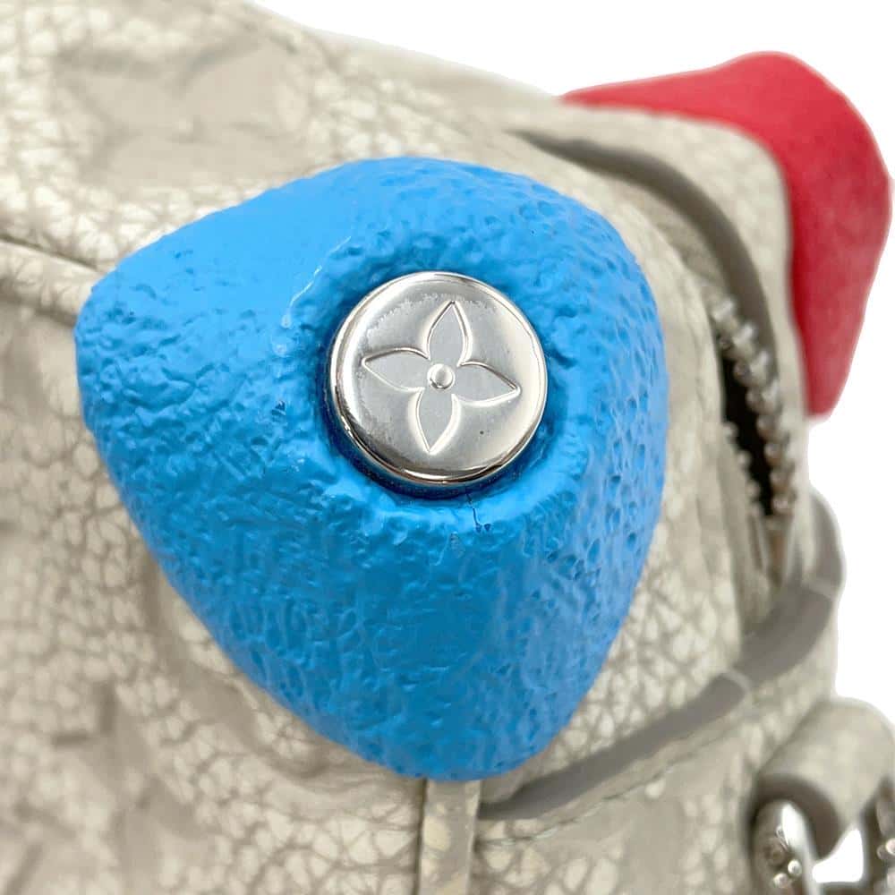 LOUIS VUITTON Climbing Mini Soft Trunk Gray/MulticolorM81606 Monogram・Taurillon