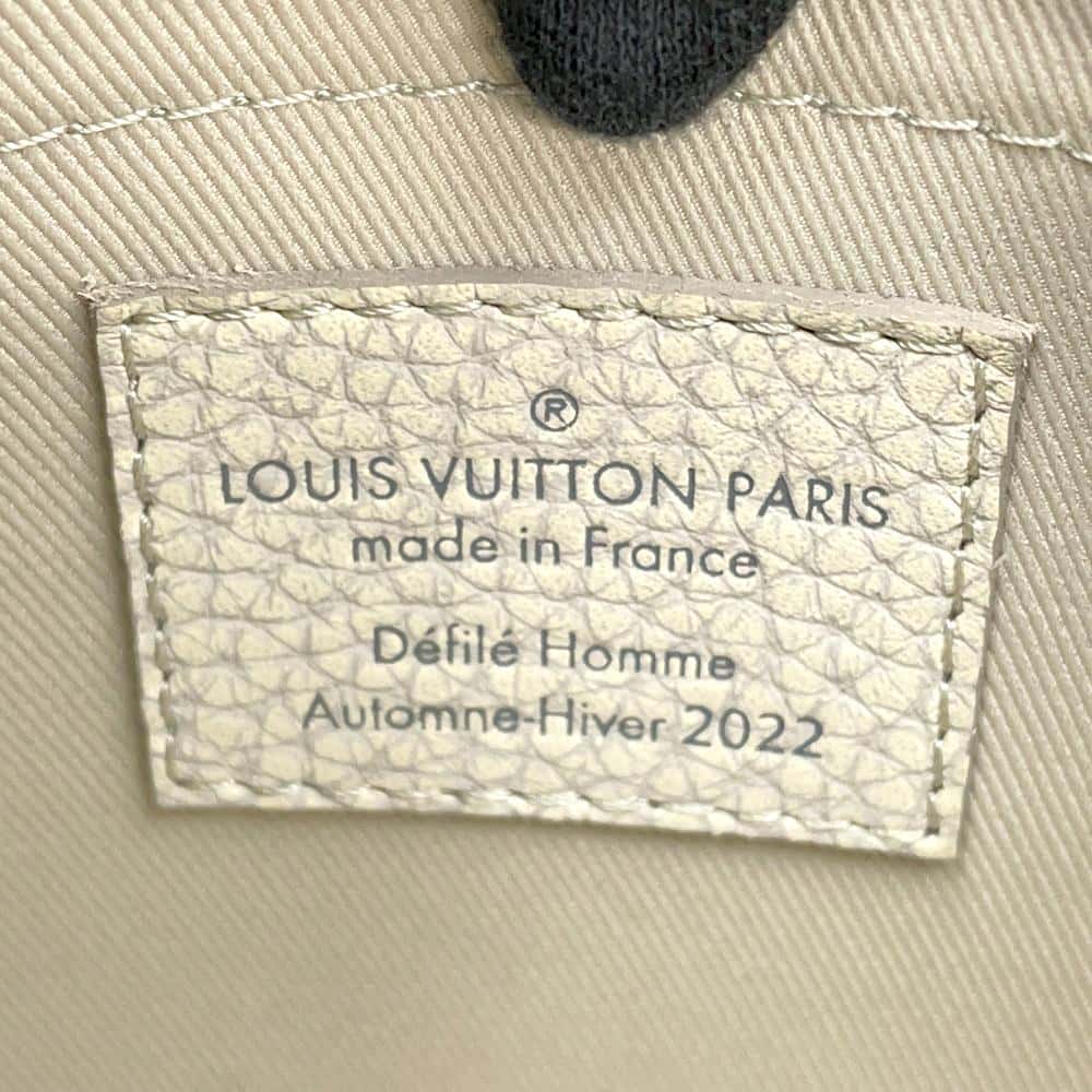 LOUIS VUITTON Climbing Mini Soft Trunk Gray/MulticolorM81606 Monogram・Taurillon