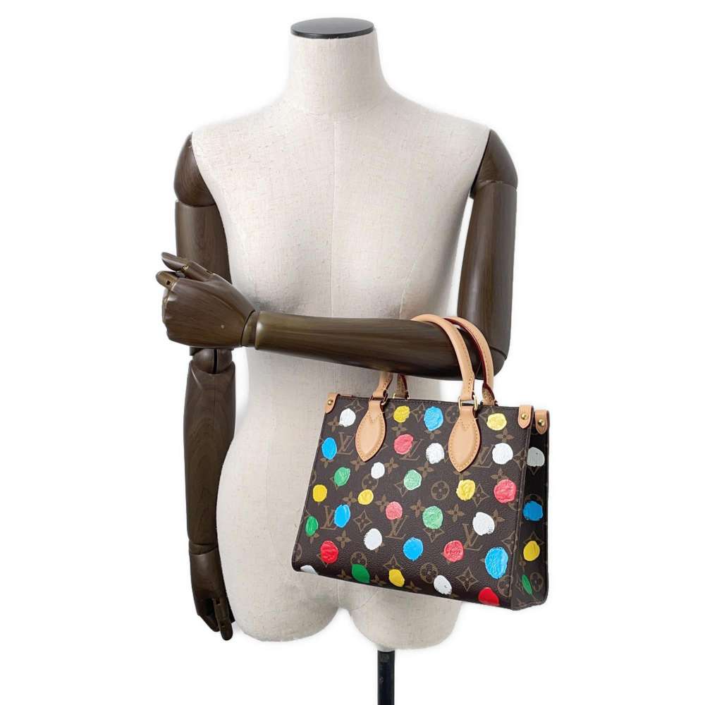 LOUIS VUITTON LVxYK Onthego RedM46380 Monogram Size PM