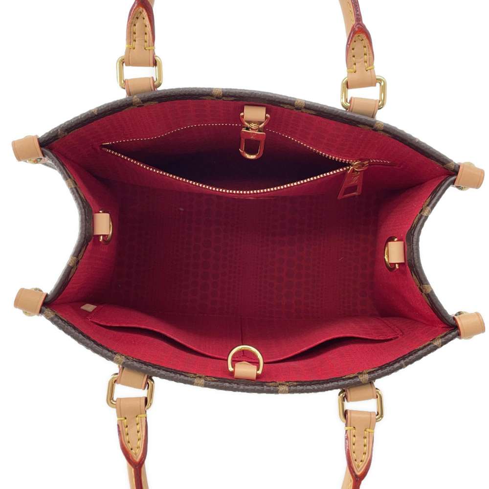 LOUIS VUITTON LVxYK Onthego RedM46380 Monogram Size PM