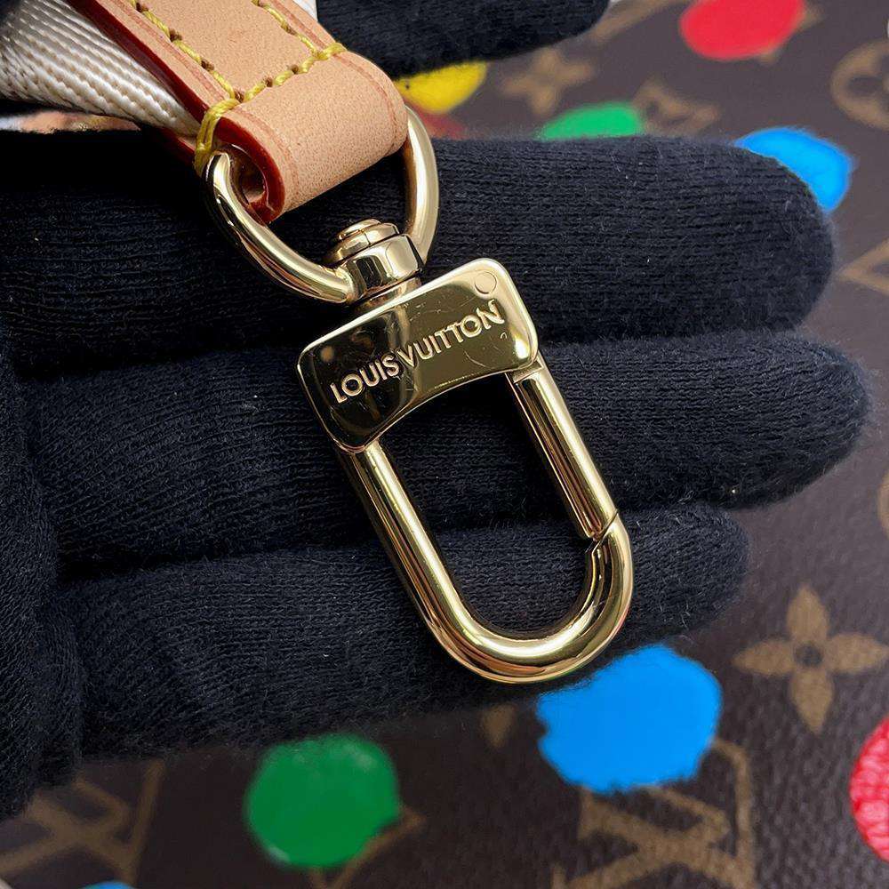 LOUIS VUITTON LVxYK Onthego RedM46380 Monogram Size PM