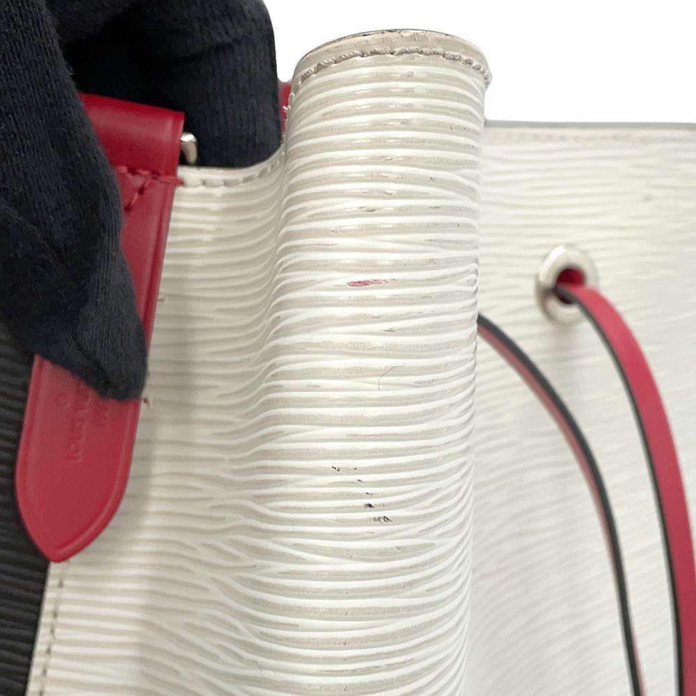 LOUIS VUITTON Neonoe White/Black/RedM55394 Epi Leather