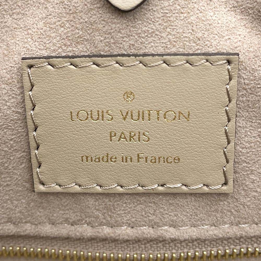 LOUIS VUITTON Onthego Tourterelle/ClaimM45494 Monogram Empreinte Leather Size MM