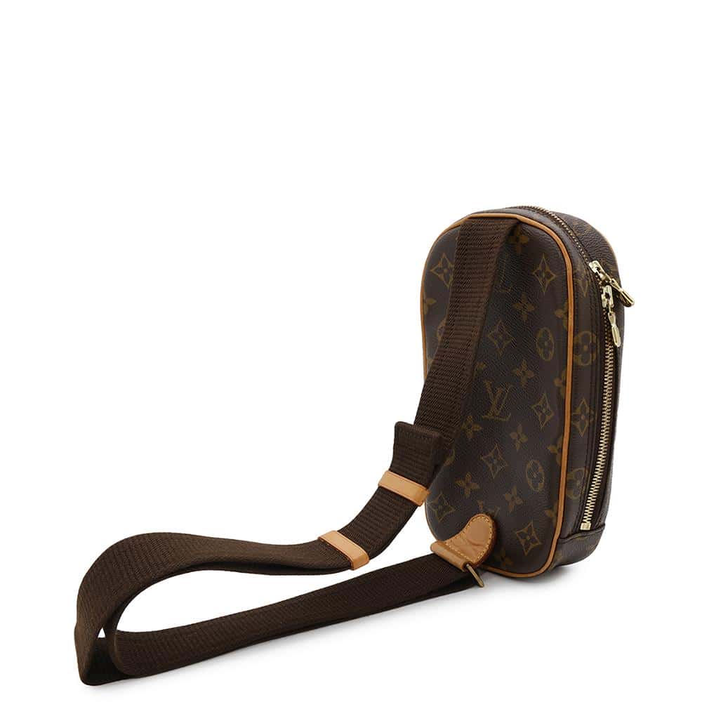 LOUIS VUITTON Pochette Gange BrownM51870 Monogram