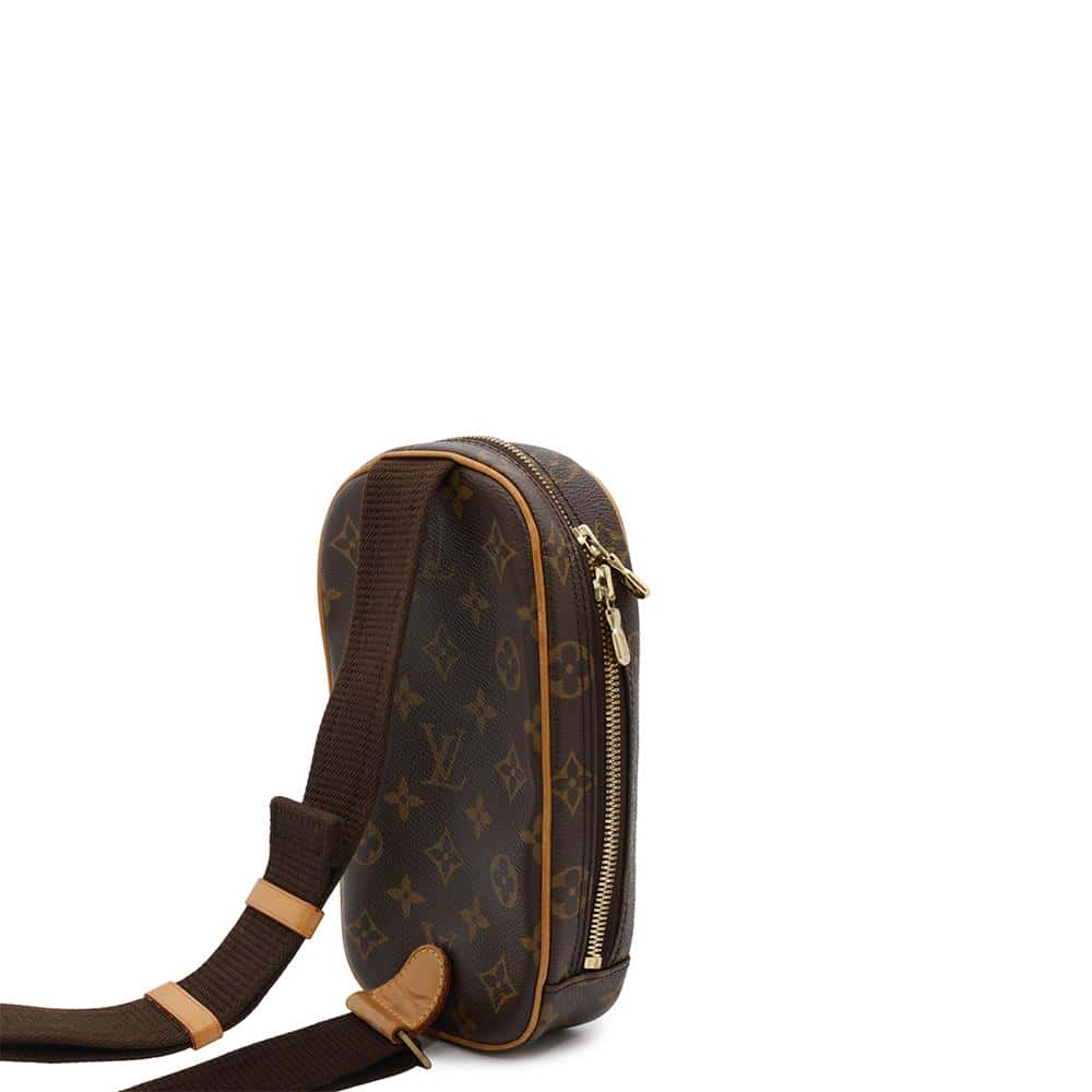 LOUIS VUITTON Pochette Gange BrownM51870 Monogram