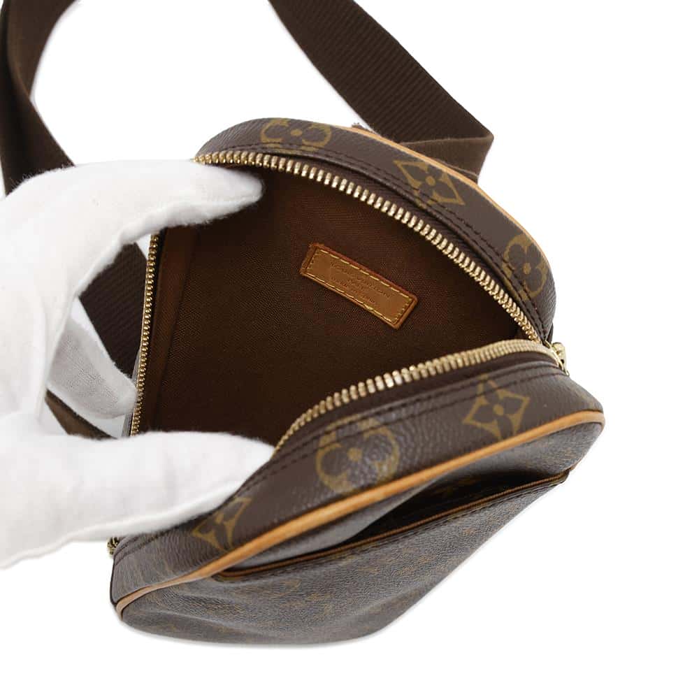 LOUIS VUITTON Pochette Gange BrownM51870 Monogram