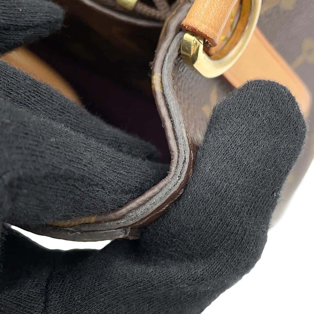 LOUIS VUITTON Montaigne BordeauxM41055 Monogram Size BB
