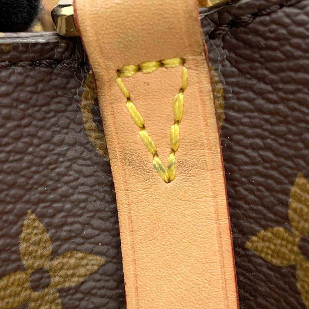LOUIS VUITTON Montaigne BordeauxM41055 Monogram Size BB