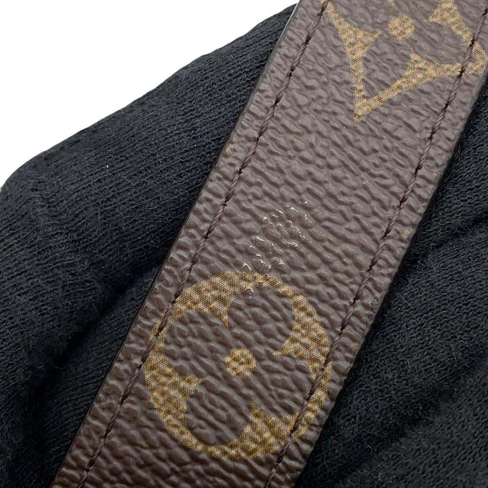LOUIS VUITTON Montaigne BordeauxM41055 Monogram Size BB