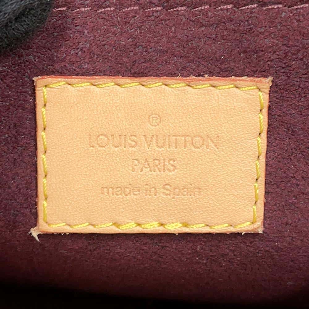 LOUIS VUITTON Montaigne BordeauxM41055 Monogram Size BB