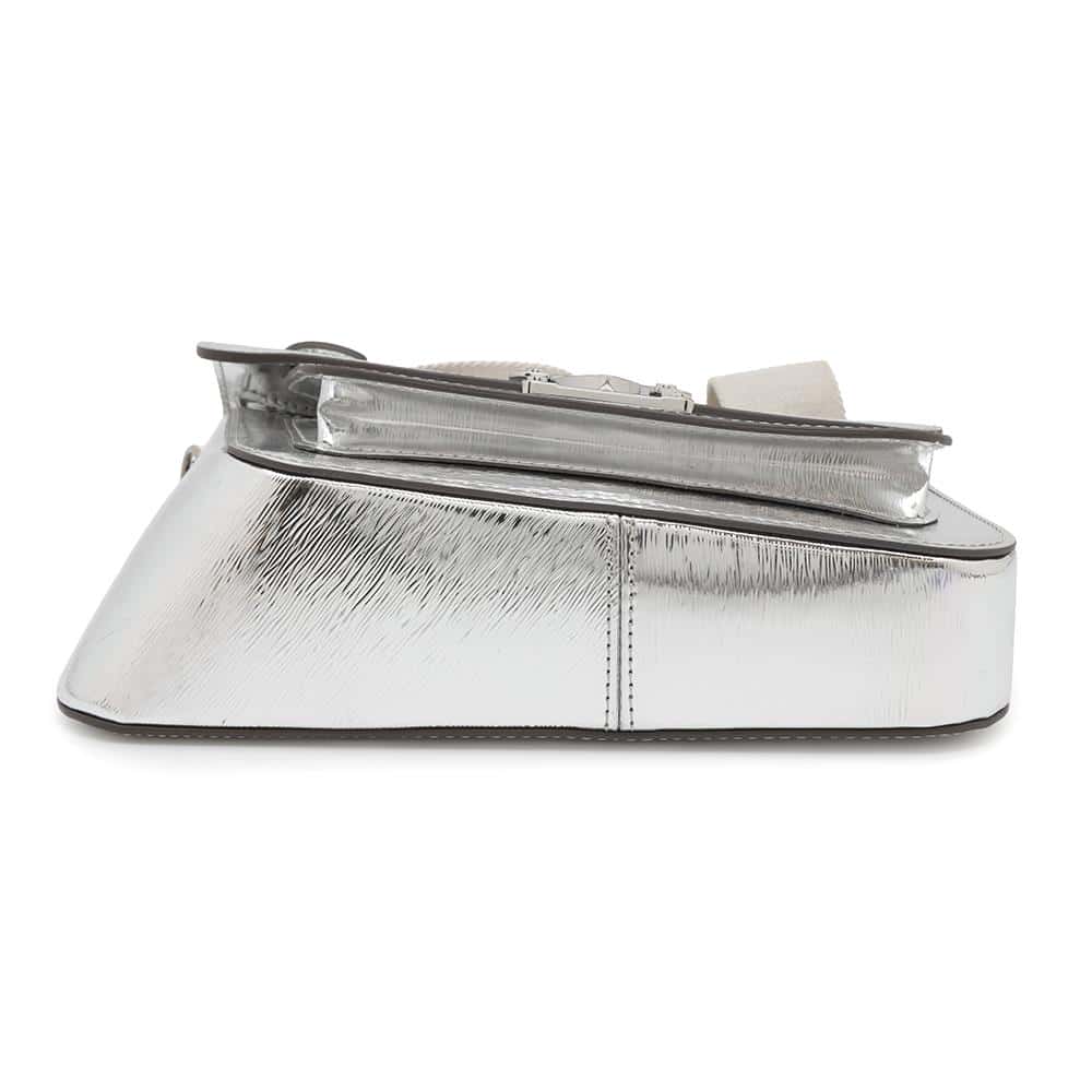 LOUIS VUITTON Monceau Distorted Shoulder Bag SilverM23103 Leather