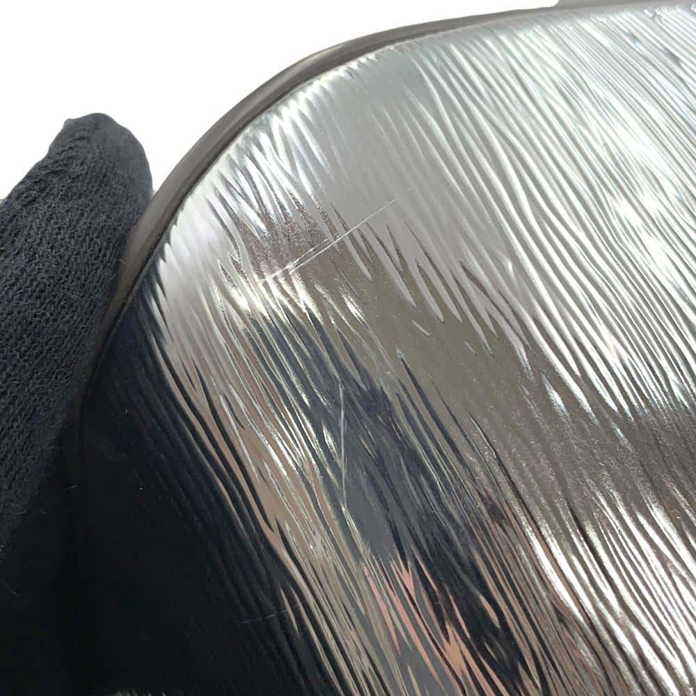 LOUIS VUITTON Monceau Distorted Shoulder Bag SilverM23103 Leather