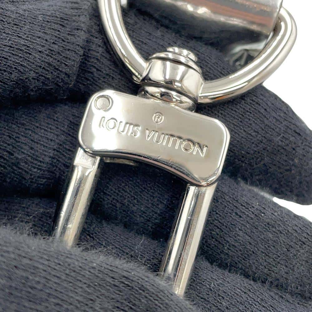 LOUIS VUITTON Monceau Distorted Shoulder Bag SilverM23103 Leather
