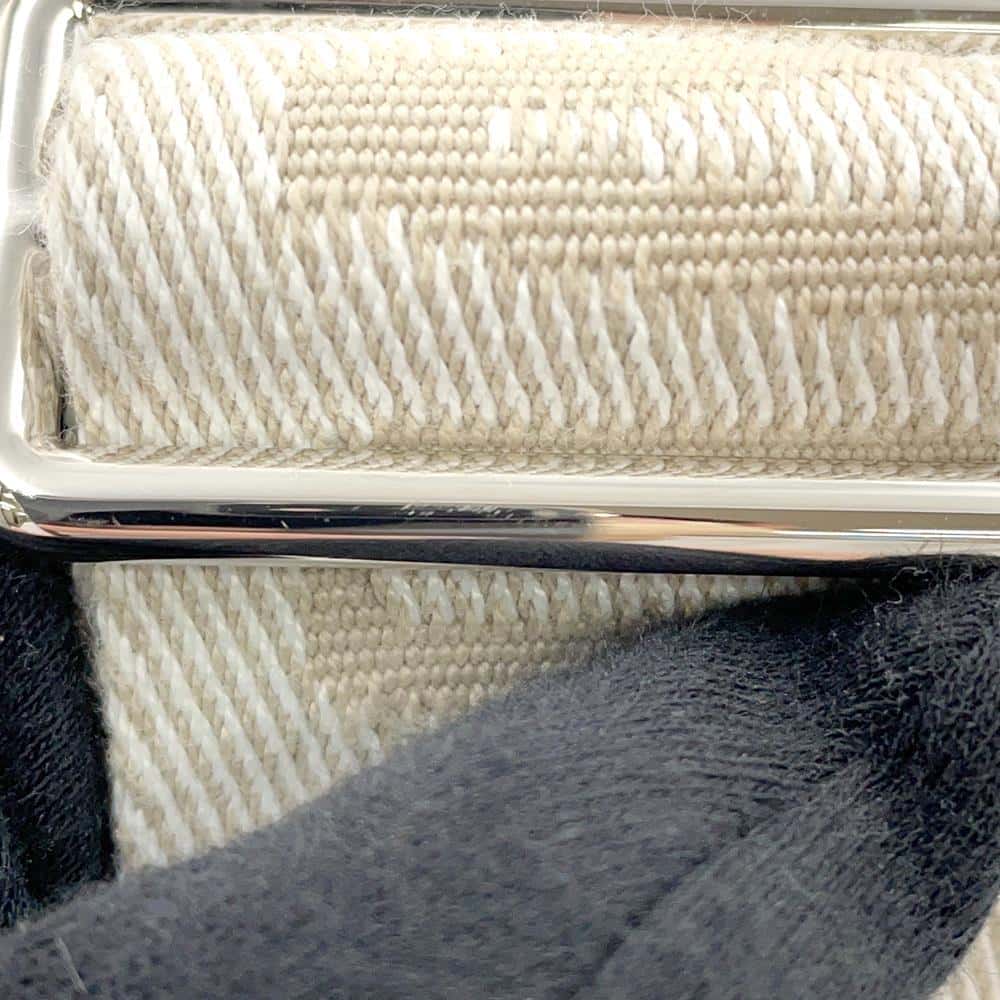 LOUIS VUITTON Monceau Distorted Shoulder Bag SilverM23103 Leather
