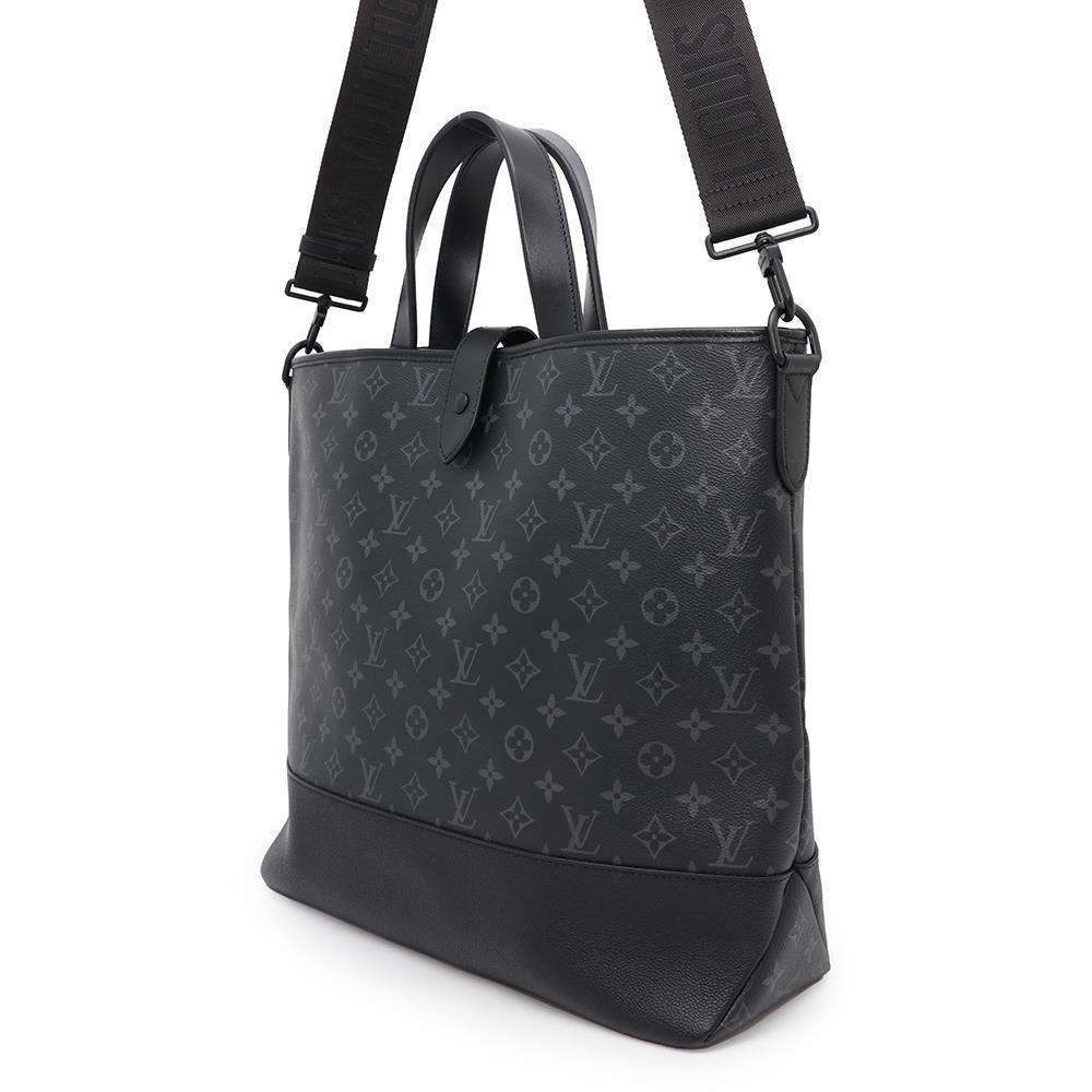 LOUIS VUITTON Saumur tote NoirM45914 Monogram Eclipse