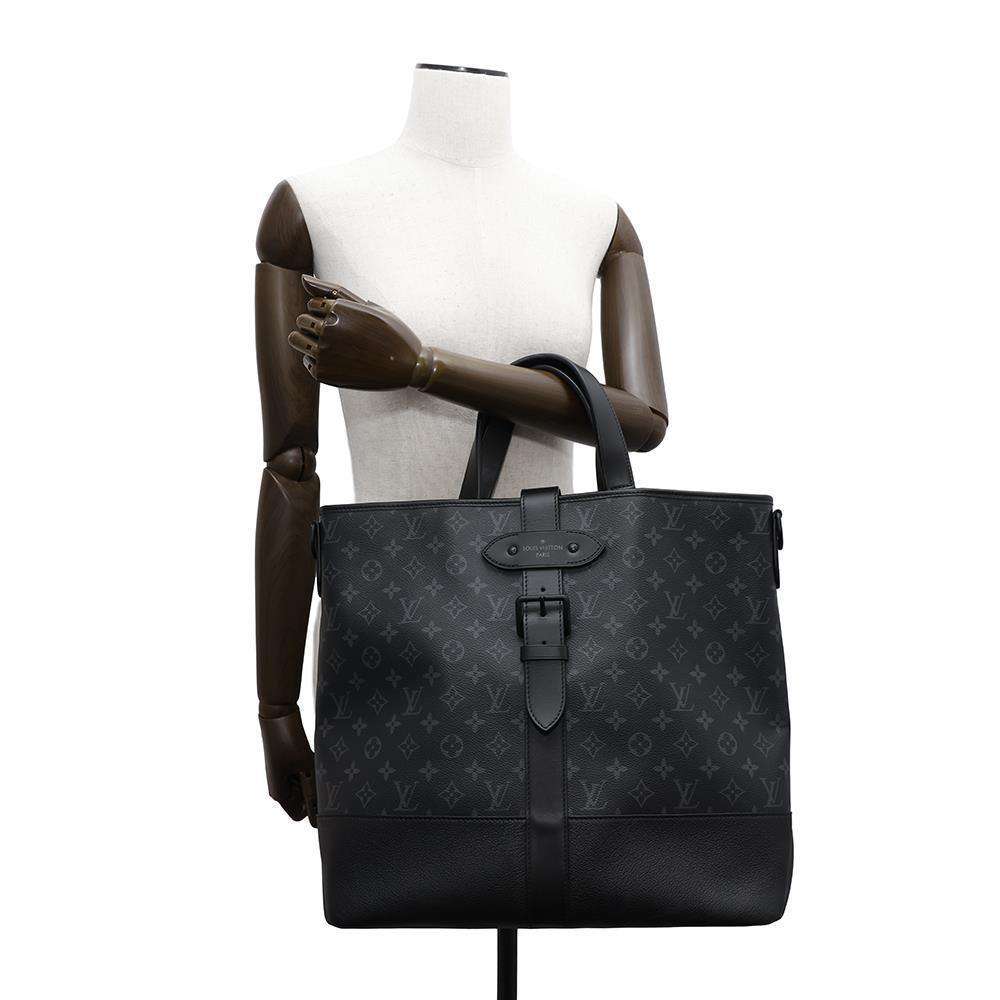 LOUIS VUITTON Saumur tote NoirM45914 Monogram Eclipse