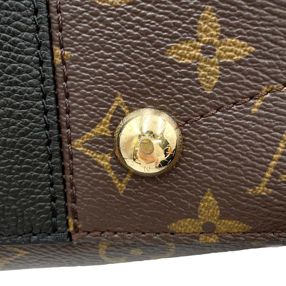 LOUIS VUITTON Soufflot NV NoirM44817 Monogram Size MM
