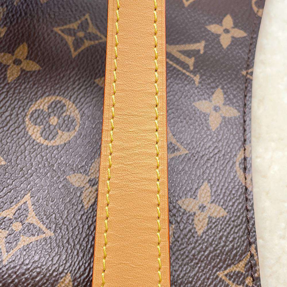 LOUIS VUITTON Diane NM BrownM46317 Monogram Shearling Size PM
