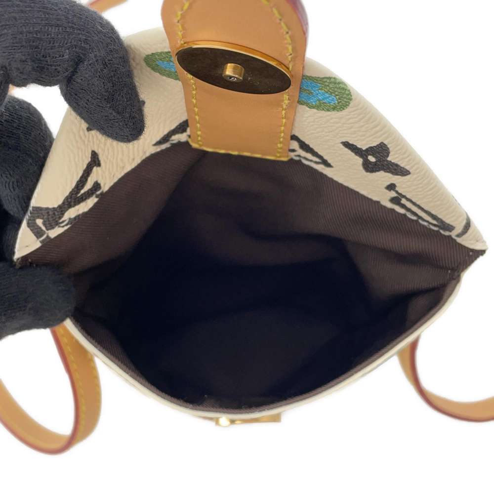 LOUIS VUITTON Envelope Pouch VanillaM83343 Monogram・Craggy