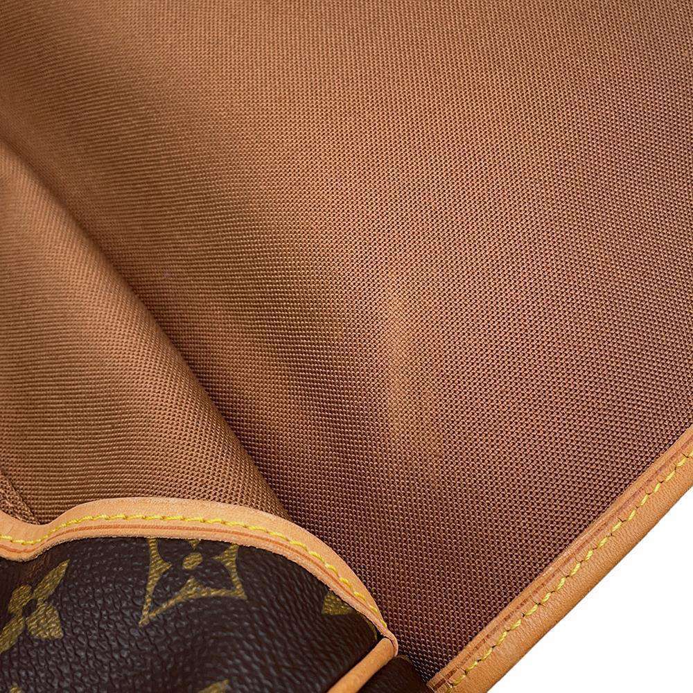 LOUIS VUITTON Saumur BrownM42256 Monogram Size 30