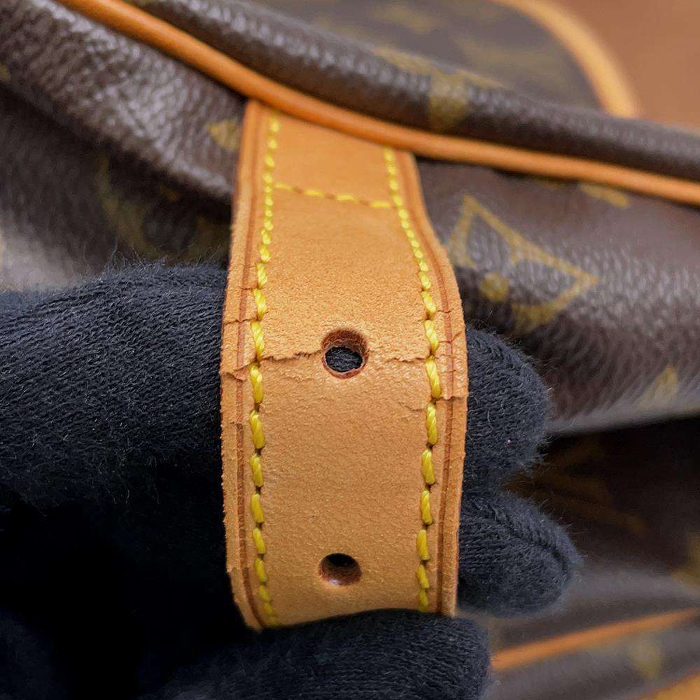 LOUIS VUITTON Saumur BrownM42256 Monogram Size 30