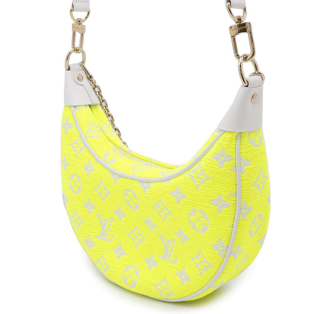 LOUIS VUITTON loop YellowM81484 Monogram Jacquard Velvet LV Match