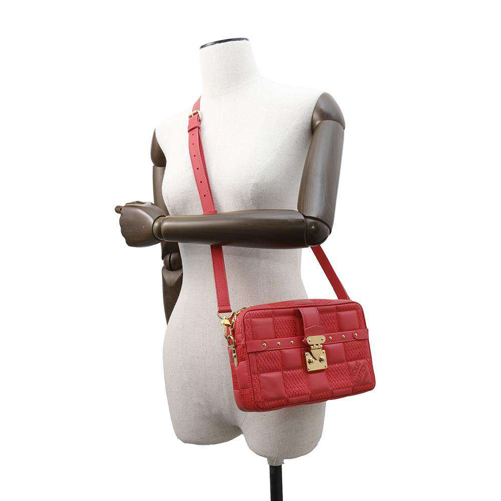 LOUIS VUITTON Troca RoseM59118 Damier Giant Size PM