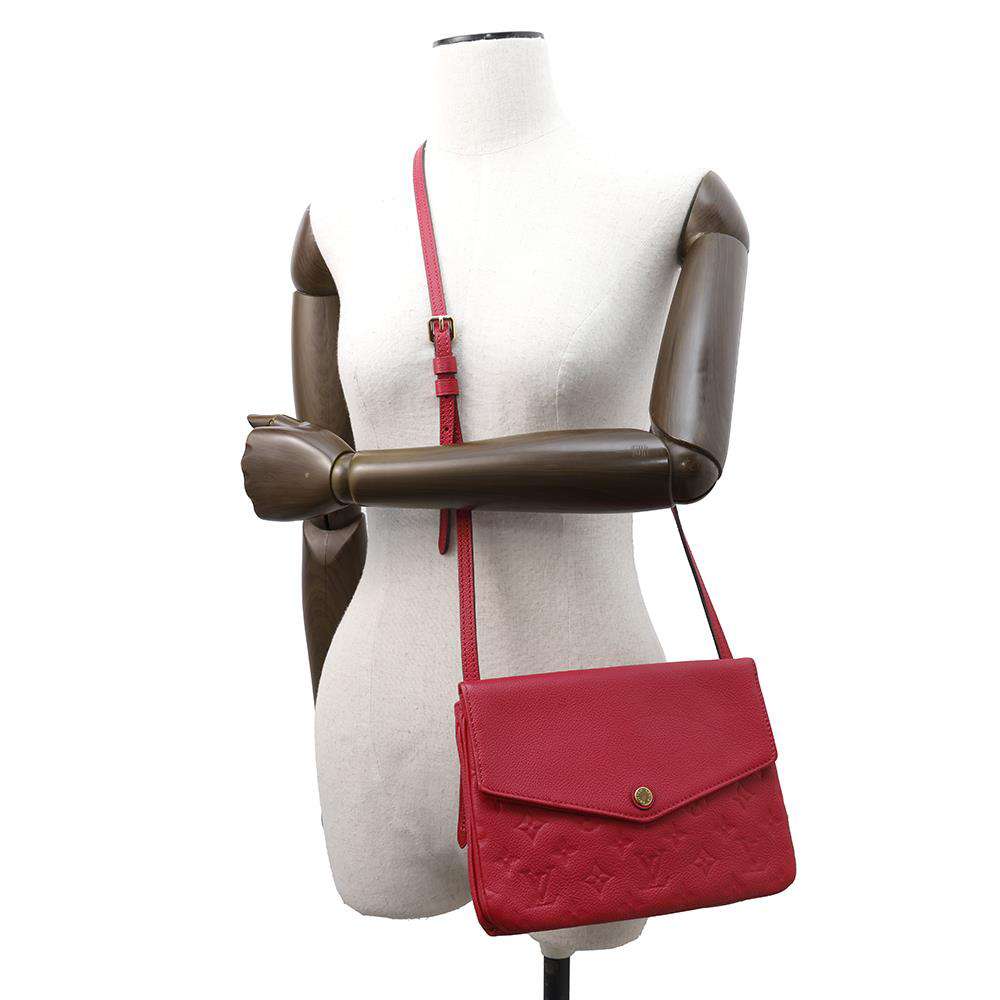 LOUIS VUITTON Twice DahliaM50261 Monogram Empreinte Leather