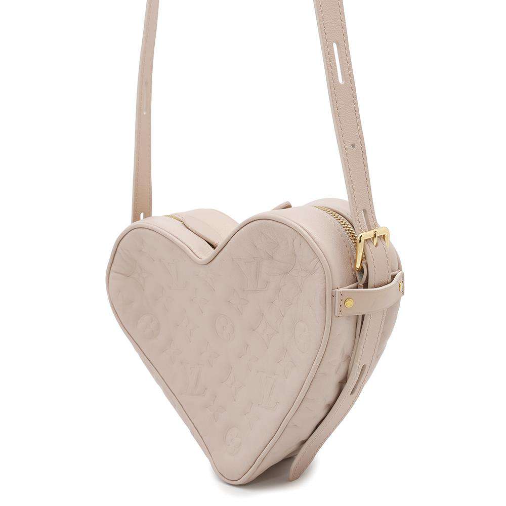 LOUIS VUITTON Sac Cool Foreign Love Heart Box PinkM58738 Monogram pattern