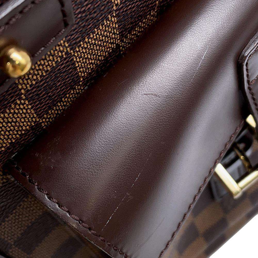 LOUIS VUITTON Uzes RedN51128 Damier Ebene Canvas