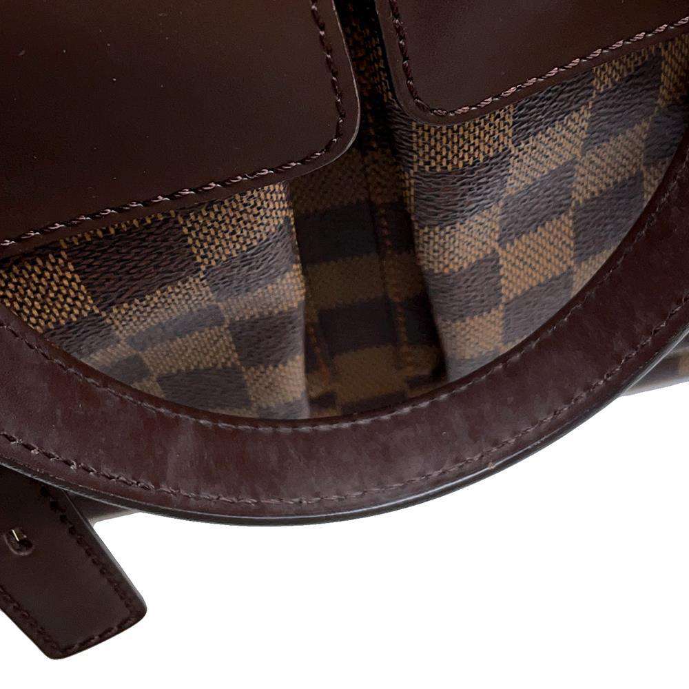 LOUIS VUITTON Uzes RedN51128 Damier Ebene Canvas