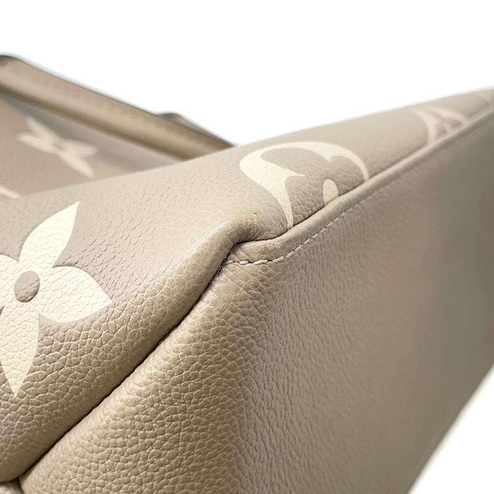 LOUIS VUITTON Petit Palais Tourterelle ClaimsM58914 Bicolor Monogram Empreinte Leather Size PM