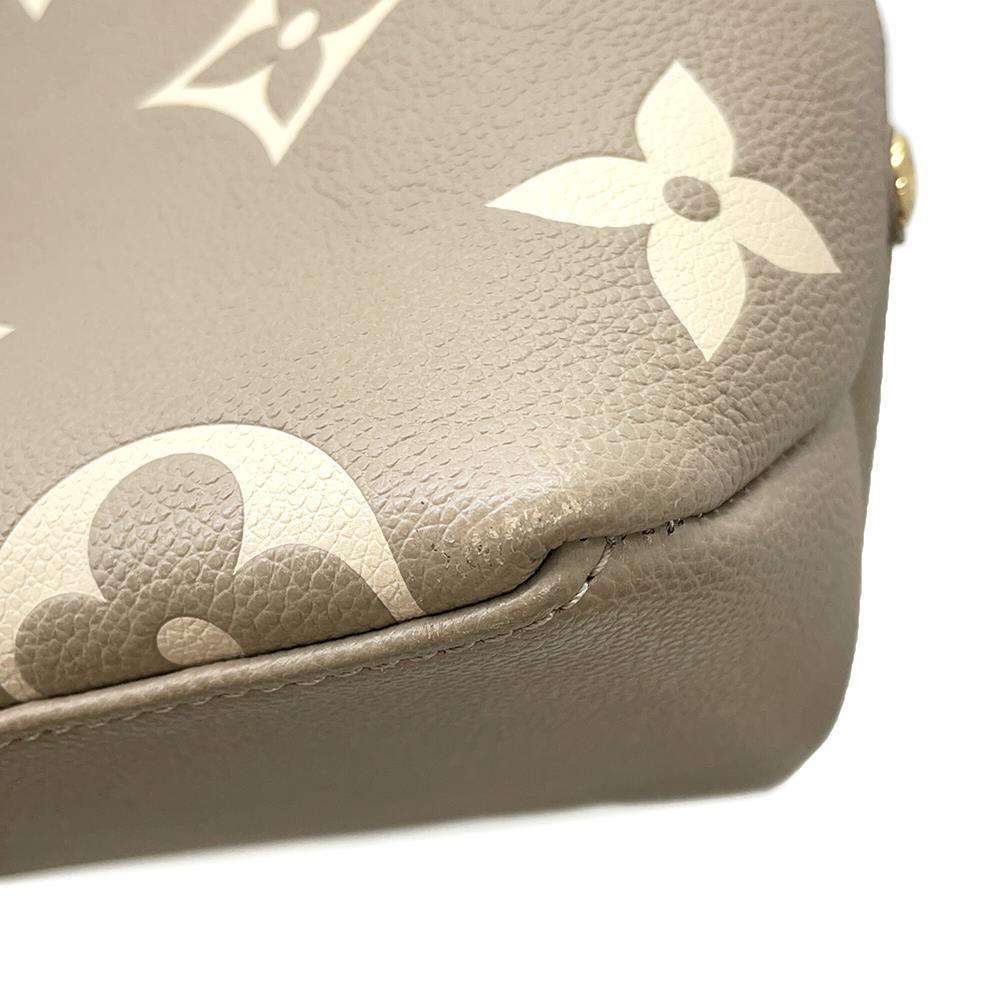 LOUIS VUITTON Petit Palais Tourterelle ClaimsM58914 Bicolor Monogram Empreinte Leather Size PM