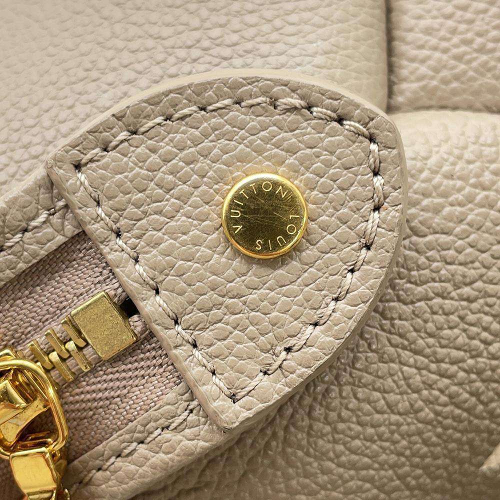 LOUIS VUITTON Petit Palais Tourterelle ClaimsM58914 Bicolor Monogram Empreinte Leather Size PM