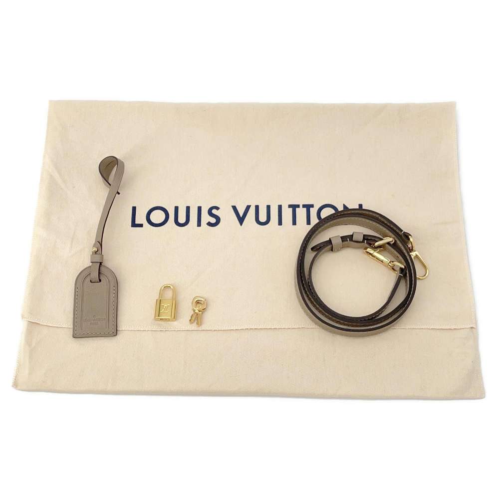 LOUIS VUITTON Petit Palais Tourterelle ClaimsM58914 Bicolor Monogram Empreinte Leather Size PM