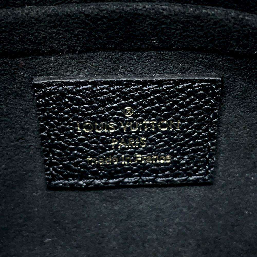 LOUIS VUITTON Papillon Noir/ BeigeM45980 Bicolor Monogram Empreinte Leather Size BB
