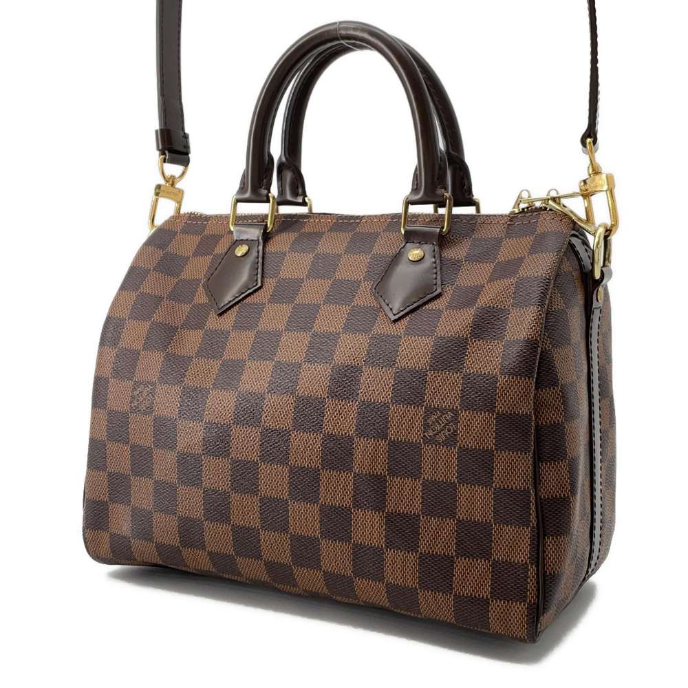 LOUIS VUITTON Speedy Bandouliere RedM41368 Damier Size 25