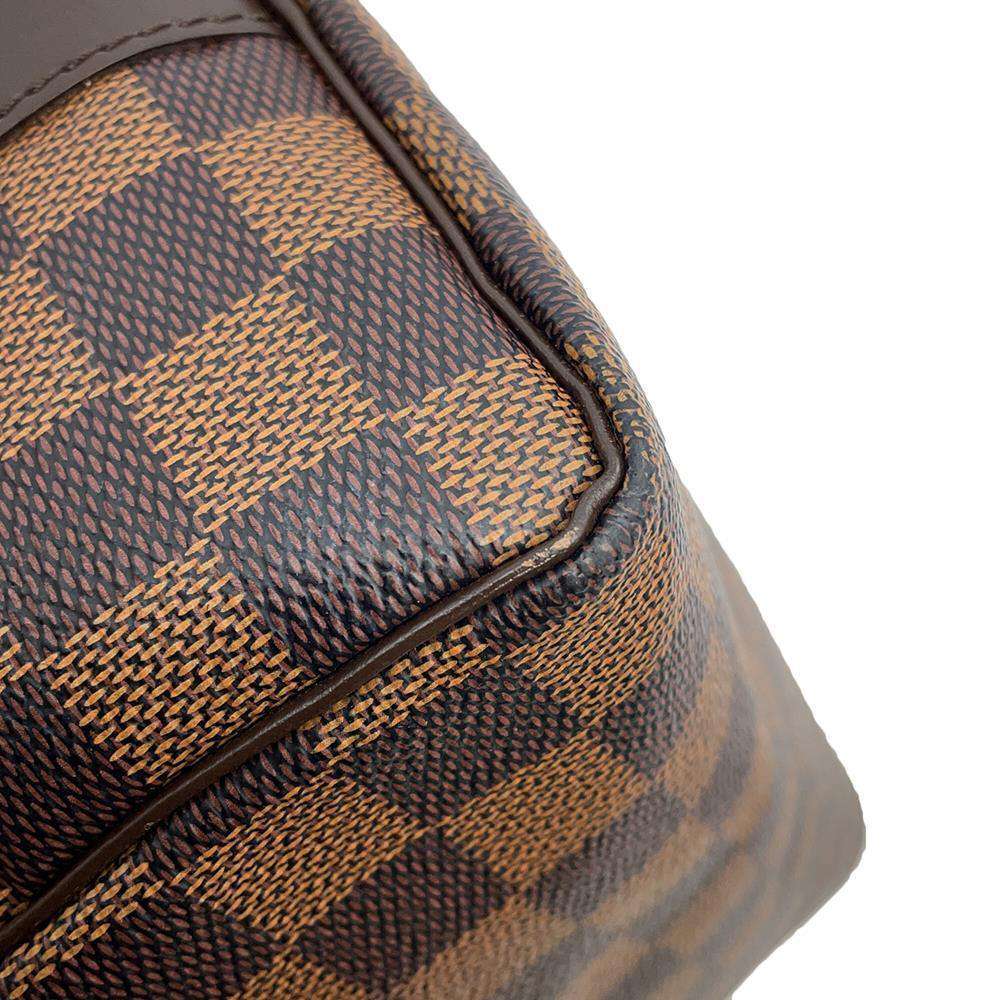 LOUIS VUITTON Speedy Bandouliere RedM41368 Damier Size 25