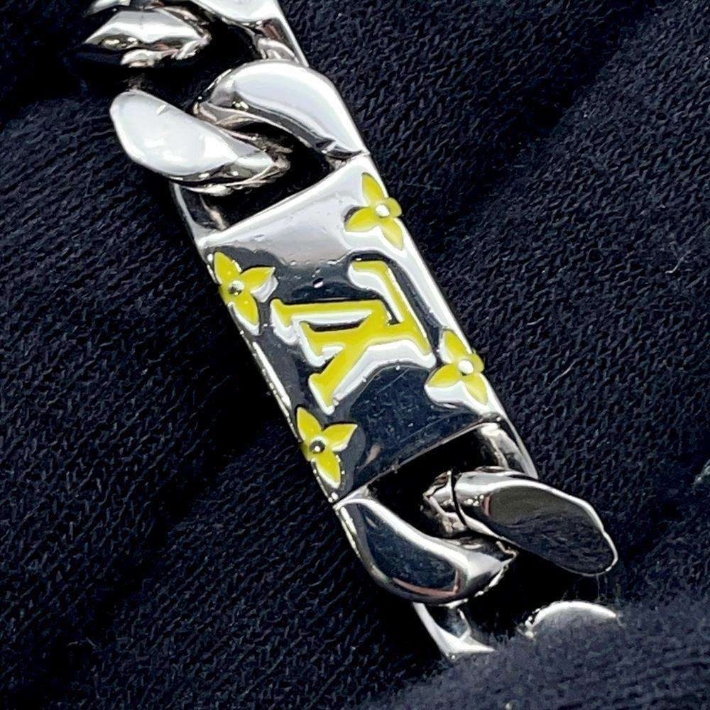 LOUIS VUITTON Necklace・LVMosaique SilverM01532 Metal