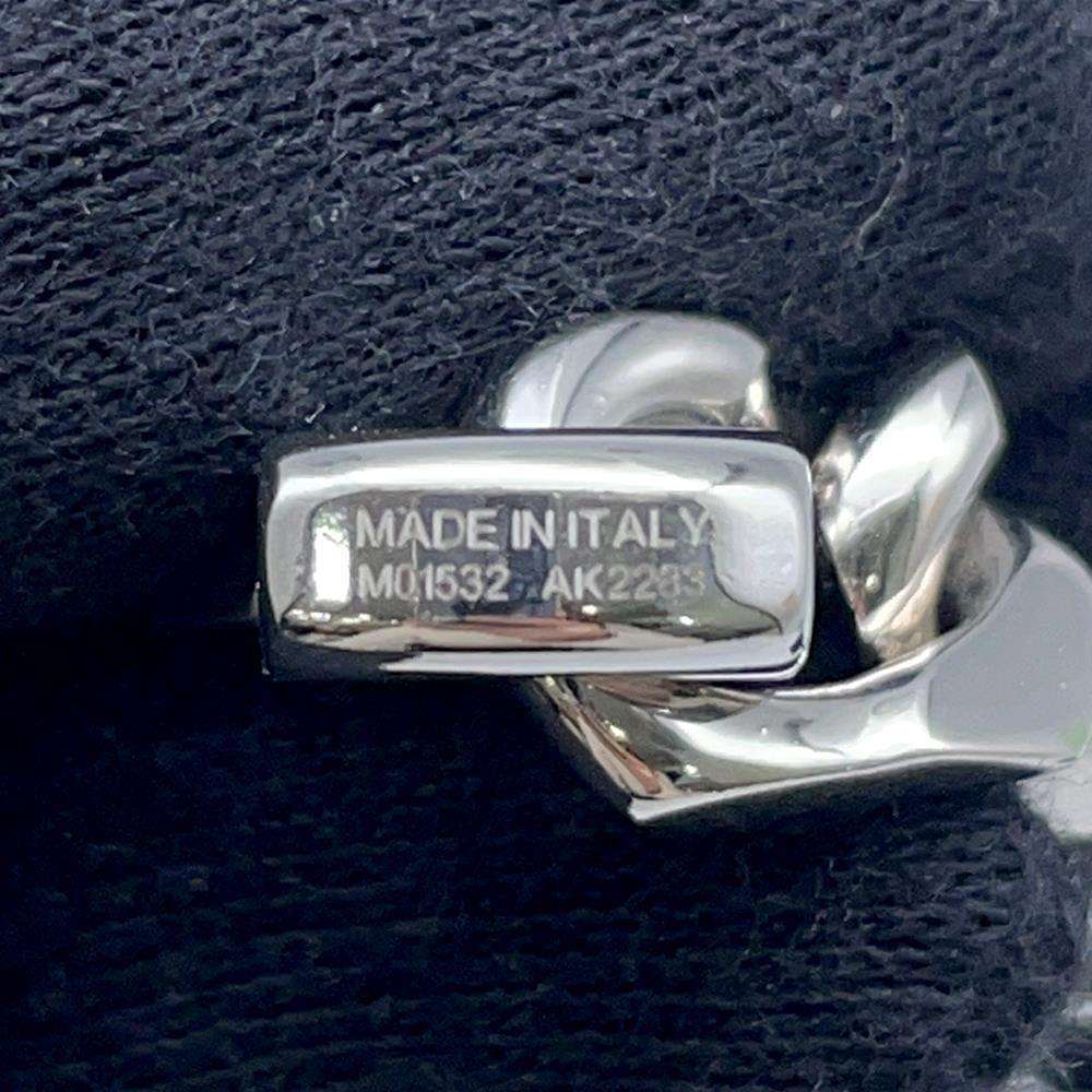 LOUIS VUITTON Necklace・LVMosaique SilverM01532 Metal